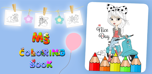 Beauty Coloring Book Fashion Drawing Game PC screenshot