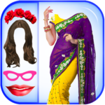 Women Fashion Saree Photo Montage - Photo Editor icon
