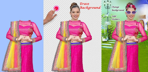 Net Lehenga Choli For Women Photo Montage PC screenshot