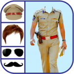 Men Police Suit Photo Editor - Men Police Dress icon