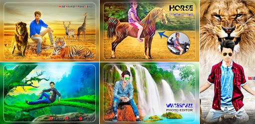 Wild Animal Photo Editor -Wild Animal Photo Frames PC screenshot