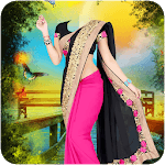 Woman Fancy Saree Photo Suit Editor -Photo Montage icon
