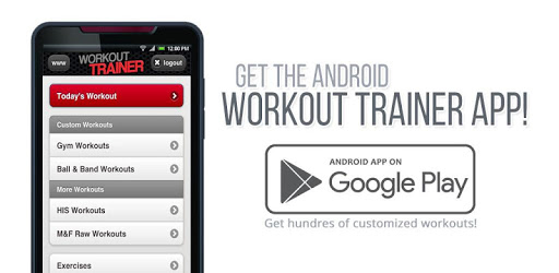 Workout Trainer PC screenshot