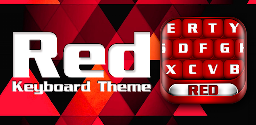 Red Keyboard Theme PC screenshot