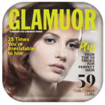 Magazine Cover Photo Frames icon