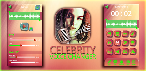 Celebrity Voice Changer PC screenshot