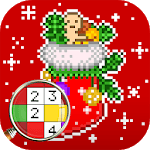 Christmas Color by Number – Merry Xmas Pixel Art for PC