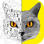 Color by Number Poly Art icon
