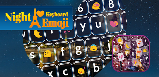 Night Paris Keyboard - Emoji PC screenshot Night Paris Keyboard - Emoji PC screenshot
