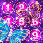 🦋 Butterfly Diamond Lock Screen App 🦋 for PC