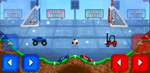 Pixel Cars. Soccer PC screenshot