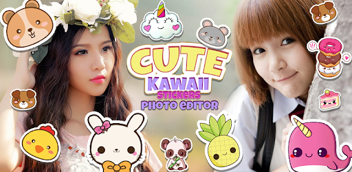 Cute Kawaii Stickers Photo Editor App PC screenshot Cute Kawaii Stickers Photo Editor App PC screenshot
