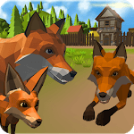 Fox Family - Animal Simulator 3d Game icon