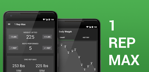 1 Rep Max Calculator PC screenshot