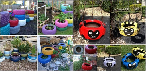 DIY Recycle Tire Project Ideas PC screenshot