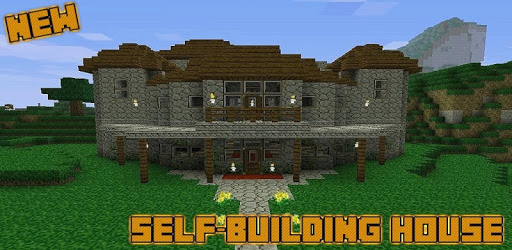 MOD Self-Building House MCPE PC screenshot