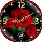 Rose Wallpaper Real Time Clock icon