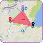 Land and Distance Calculator Fields Area Measure icon