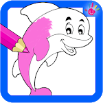 Dolphins Coloring Book for PC