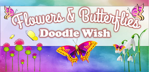 Flowers & bflies 4 Doodle Wish PC screenshot