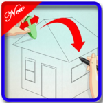 Learn to draw a house icon