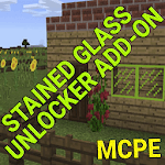 Stained Glass Unlocker Add-on for MCPE for PC Stained Glass Unlocker Add-on for MCPE for PC