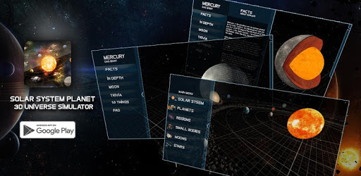 Solar system planet:  3D Universe Simulator PC screenshot