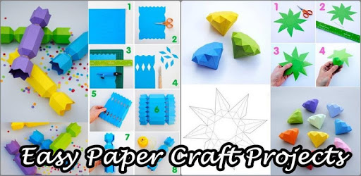 Easy Paper Craft Project Ideas PC screenshot
