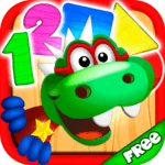 Preschool learning games for kids: shapes & colors icon