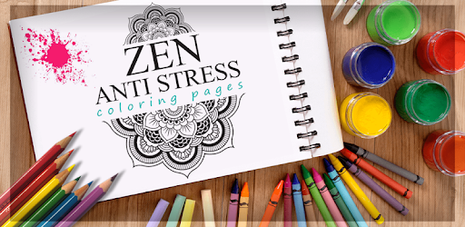 Zen Anti Stress Coloring Pages PC screenshot