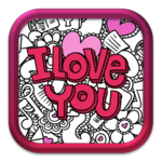 Love Coloring Book Pages with Romantic Drawings for PC