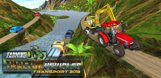 Farming Tractor construction Vehicles Transport 18 PC screenshot