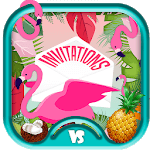 Flamingo Invitations icon