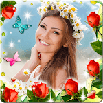 Flower Photo Frame 🌸 Beautiful Frames for Pics icon