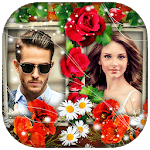 Flower Dual Photo Frames icon