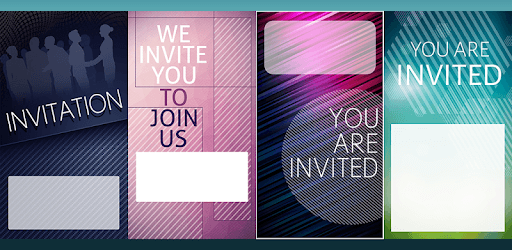 Formal Business Invitation Card Maker PC screenshot