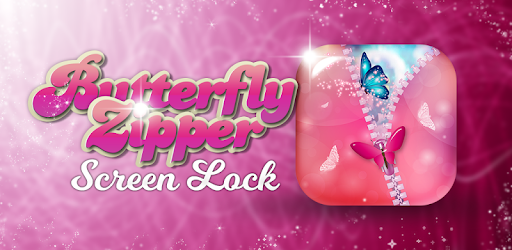 Butterfly Zipper Screen Lock PC screenshot