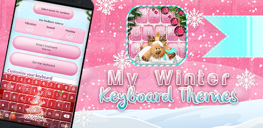 My Winter Keyboard Themes PC screenshot