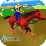 Superhero: Diligent Horse Racing Rider icon