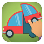 Toddler Kids Car Puzzles Free icon