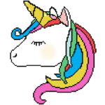 Unicorn Color By Number - Paint Book icon