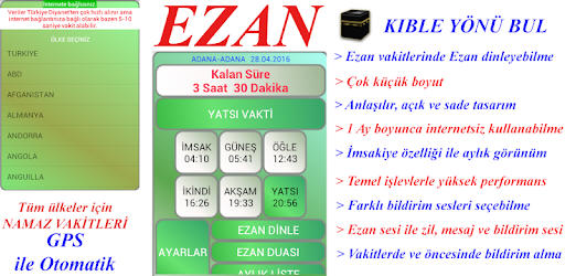Listen Read Azan - Salat Times PC screenshot