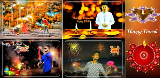 Diwali Photo Editor New - Diwali Photo Frames 2017 PC screenshot