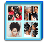 Hairstyle Tutorial for Black Women icon