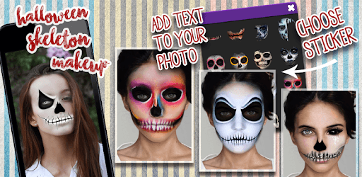 Halloween Skeleton Makeup Games For Girls PC screenshot Halloween Skeleton Makeup Games For Girls PC screenshot