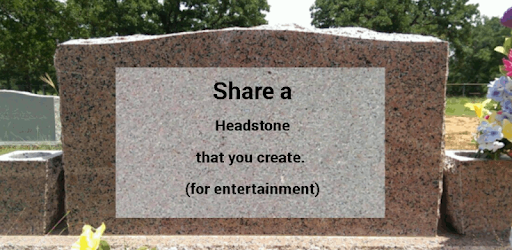 Headstone Maker! PC screenshot Headstone Maker! PC screenshot