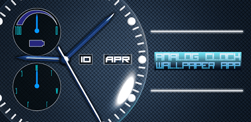 Analog Clock Wallpaper App PC screenshot