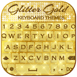 Glitter Gold Keyboard Themes for PC Glitter Gold Keyboard Themes for PC