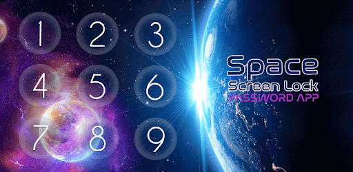 Space Screen Lock Password App PC screenshot