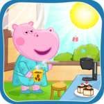 Good morning Hippo icon